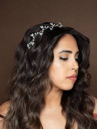 Olive Headpiece Silver Color