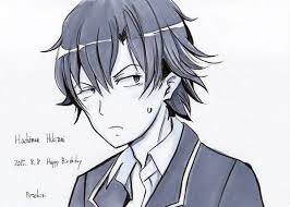 oregairu おしゃれまとめの人気アイデア pinterest zolsk 比企谷八幡 八幡 イラスト