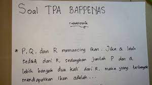 Sebagai contoh, saat mengerjakan soal tpa yang diselenggarakan oleh bappenas, tingkat kesulitannya akan berbeda dengan tpa sebagai syarat kuliah pasca sarjana. Contoh Soal Tpa Test Potensi Akademik Bappenas Dan Pembahasannya Youtube