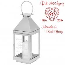 Rubinhochzeit Geschenke Personalisiertes Zum 40 Hochzeitstag