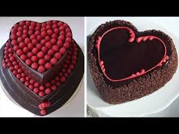 Youtube Cake Decorating Amazing Chocolate Heart Cakes Easy Cake Decorating