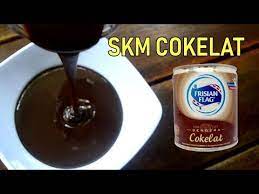 Cara membuat puding susu cokelat saus vanila. Susu Kental Manis Skm Cokelat Rumahan Youtube