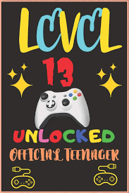 Grab this level 13 unlocked official teenager art that is for anniversary boys and girls who entered their adolescent stage. Level 13 Unlocked Official Teenager Lined Journal Notebook For Girls Boyes Who Are 13 Years Old 13 Th Birthday Gift Funny Video Gamer Birthday Gift Notebook Colour Press Amazing 9781698922799 Amazon Com Books