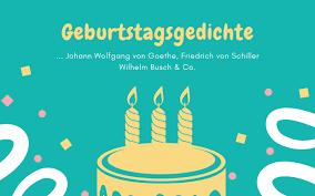 In diesem falle sind es die geburtstagswünsche, die 10 textideen für die geburtstagswünsche mann kürzlich war es der geburtstag ihres patenkindes. Geburtstagsgedichte 117 Kurz Lang Lustig 2020