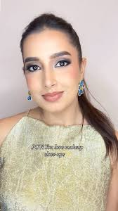 Golden dust, Makeup close-up is must!✨, Makeup: @makeupbydivpreetkaur , In  frame: @riyachawla13 , Outfit: @zara , Earrings: @just_lil_things_ ,  @toofaced @hudabeauty @sephora, #GoldenGlam ...