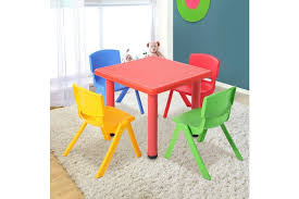 Find the top 100 most popular items in amazon home & kitchen best sellers. Keezi Kids Table And 4 Chairs Set Children Plastic Activity Play Outdoor 60x60cm Matt Blatt