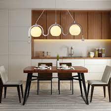 Lighting Groups Simple Modern Restaurant Chandelier With Crystal Pendant 3 Lights Dining Room Liv Dining Room Lighting Lamps Living Room Ceiling Pendant Lights