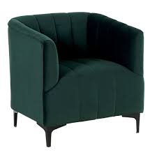 Trouvez fauteuil velour dans meubles | achetez ou vendez des meubles de qualité neufs ou usagés à grand montréal. Fauteuil Velours Vert Homedeco Lu