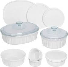 You can get a small glass casserole dish that holds between one and three quarts for $10 to $18 and a large glass casserole dish that holds between three and five quarts for $18 to $40. The Best Casserole Dish July 2021