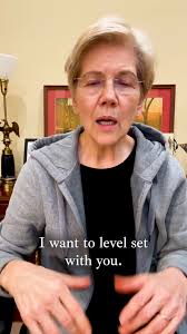 @SenWarren's video Tweet