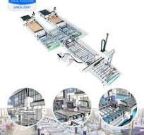 KINGISO Wood Product Processing Line Cabinet Door Making Machine Panel  Furniture Production Line Pvc Mdf Edge Banding Machine