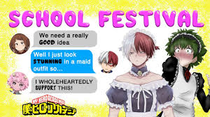 Once again, i do hope you all. Deku And Todoroki Wear Maid Costumes Bnha Texts Mha Chat Youtube