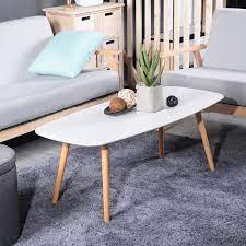 Le style nordique prend place chez vous avec la table à manger inga blanche au design scandinave ! Furnish1 Table Basse En Bois Massif Table Basse De Salon Blanche 110x50x40cm Design Scandinave Cdiscount Maison