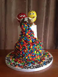 M M S Birthday Cake Cake Cupcake Cakes Gravity Cake