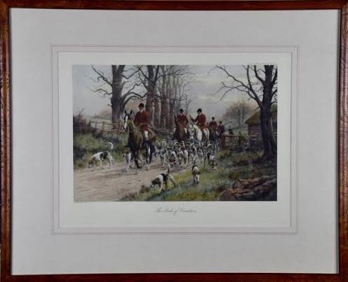 George Wright - Engraving of a British Fox Hunting Scene "The Pink Of Condition" For Sale at 1stDibs | the pink of condition painting, george wright pinx, george wright prints for sale