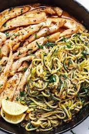 15 Minute Cowboy Butter Chicken With Zucchini Noodles Zoodle Recipes Recipes Food