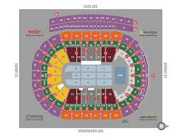 Little Caesars Arena Seating Chart With Seat Numbers