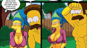 Parody porn stories - The Simpsons, Ned Flanders and Marge Simpson -  CartoonPorn.com