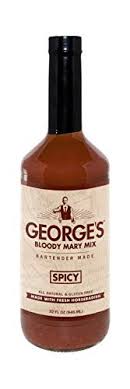 They then blended the flavor with the classic tabasco sauce. Amazon Com George S Bloody Mary Mix Spicy 2 Pack Grocery Gourmet Food