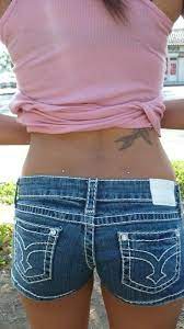 2 Microdermal Anchors On Back Dimples Back Dimple Piercings Hip Dermal Piercing Dimple Piercing