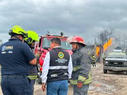 De forma oportuna Gobierno Estatal atiende emergencia por explosión en Tepeaca