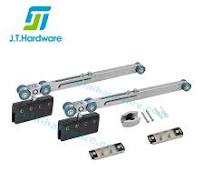 Door & Window Rollers Soft Closing Glass Sliding Door Roller Hang System  Hydraulic Both Way Sliding Door Wheel
