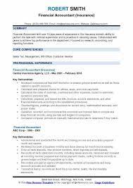 Financial Accountant Resume Samples | Qwikresume