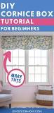 Image result for how to make a soft cornice board window treatment