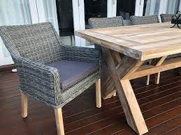 Custom Made Ponte Wicker Dining Chair