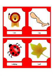 Instead, let's turn to some of the most delightfully bizarre words that slipped from common usage before their. Alphabet Words L Flash Cards Esl Worksheet By Futago1998