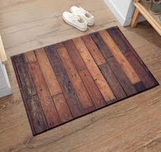 Gentry highlands invincible h2o waterproof wood look flooring. Buy Hvest 2pcs Wooden Plank Area Rug Set Vintage Wood Carpet Non Slip Runner Rug For Living Room Bedroom Kitchen Floor Mat 1 4 X 4 1 4 X 2 Online At Low Prices In India