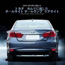 useka トヨタ カムリxv50 avv50系 前期に適したテールライトテールランプリアライト左右4点セット レッド2012年 2014年 新品 for toyota camry led tail lights lamps red color vland carlamp toyota car suv car