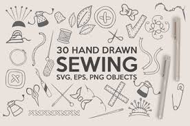 120+ best backpack mockup templates. Hand Drawn Sewing Bundle Freepsdvn