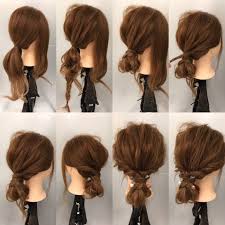 簡単にかわいくできる ヘアアレンジ ショート ロング編 hair 簡単 ヘアアレンジ ショート カラフルヘア 簡単 ヘアアレンジ