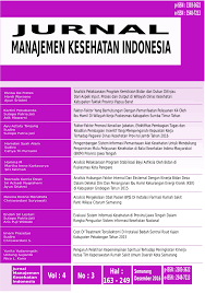 Jurnal internasional tentang sistem informasi manajemen. Indonesian Journal Of Health Management
