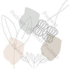 Border bunga gambar latar belakang ppt. Line Art Bunga Png Dan Vektor Elemen Grafis Templat Ai Unduhan Gratis Pikbest