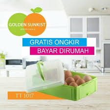 Waktu penghantaran berlainan hari mengikut kawasan masing². Tempat Telur Golden Sunkist Tt 1017 Wadah Telur Egg Tray Plastik Telor Lazada Indonesia