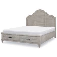 Maximum 800 lbs weight captivity. Legacy Classic Belhaven 9360 4136k Modern Farmhouse King Arched Panel Bed With Storage Footboard Pilgrim Furniture City Platform Beds Low Profile Beds