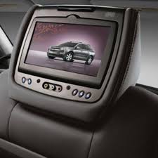 2015 Traverse Rse Head Restraint Dvd System Cloth Ebony 84285341 Dvd Lcd Monitor Entertainment System