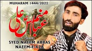 Manam Abbas e Ali Syed Naeem ABBAS SHAH title Noha 2022.23.1444