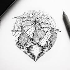 Instagram Photo By C Meni Chatzipanagiotou 2016 Jul 10 2016 At 4 13pm Utc Circle Drawing Stippling Art Nature Drawing Discover high quality mountain pictures and other scenic images from our collection hd to 4k quality available in all devices download for free! nature drawing