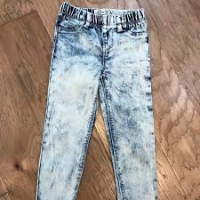 girls acid wash jean jeggins jordache brand us size 4t jean