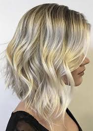 A Line With Ombre Hair Colors For Mid Length Hairstyles 2018 Medium Blonde Medium Length Hair Styles Mid Length Hair