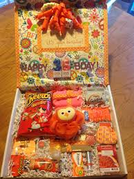 Orange You Glad It S Your Birthday Gift Box Birthday Box Birthday Gifts Cute Birthday Gift