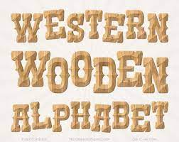 Find & download free graphic resources for wood alphabet. Western Wooden Alphabet Digital Clipart Clip Art Rustic Etsy Western Font Wooden Alphabet Digital Clip Art