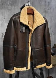 Men S Shearling Jacket Turmeric Wool B3 Flight Jacket Short Fur Leather Jacket Australia Wool Mans Shee Mens Shearling Jacket Fur Leather Jacket Leather Jacket
