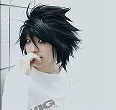 Maybe you would like to learn more about one of these? Anime Death Note L Cosplay Perucke Kurz Schwarz Shaggy Layered L Lawliet Hitzebestandige Kunsthaarperucken Peruckenkappe Amazon De Spielzeug