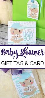 The guest will need to be referred to by this name the entire shower. Baby Shower Gift Tags And Card Free Printable Mom Vs The Boys