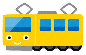 いろいろな電車のキャラクターのイラスト | かわいいフリー素材集 ...