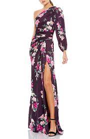 Maybe you would like to learn more about one of these? Women S Mac Duggal Floral One Shoulder Gown Editorialist